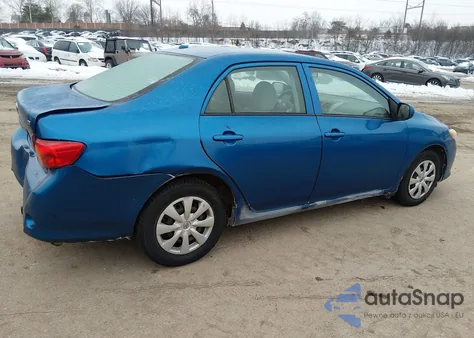 2010 Toyota Corolla Le from USA, damaged, VIN 1NXBU4EE4AZ186432